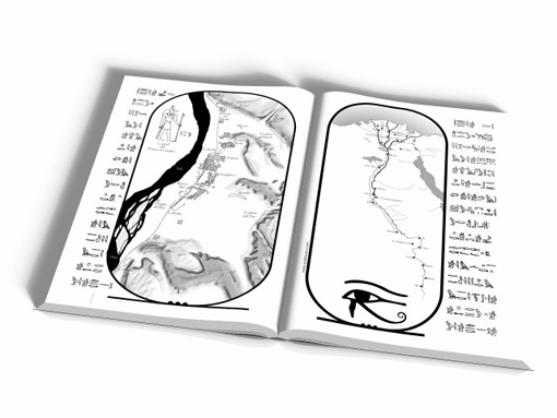 Mapas para La Luz de Egipto de León Arsenal