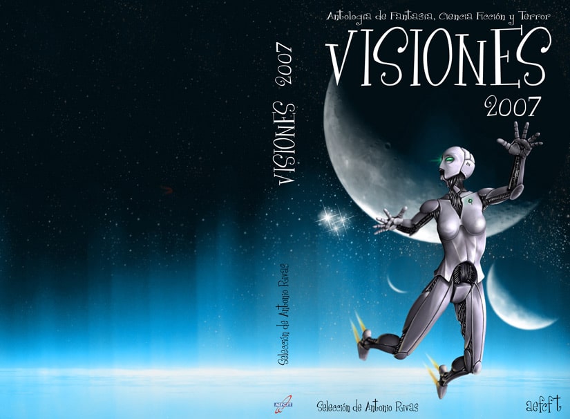 IlustraciÃ³n y diseÃ±o portada Visiones 2007 - Aefcft | Pablo UrÃ­a Ilustrador