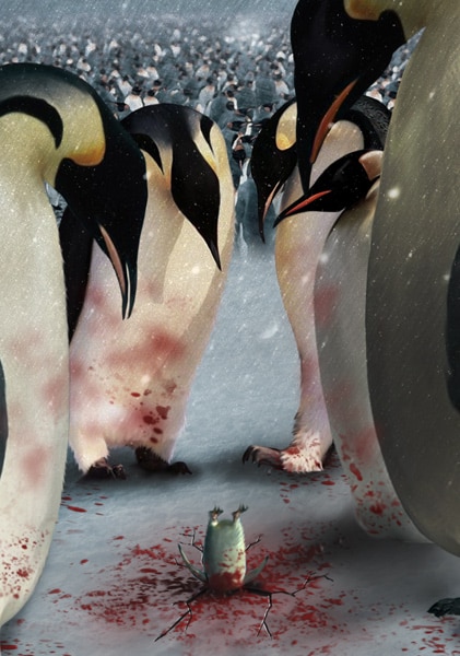 IlustraciÃ³n Los pinguinos tambien se ahogan | Pablo UrÃ­a Ilustrador