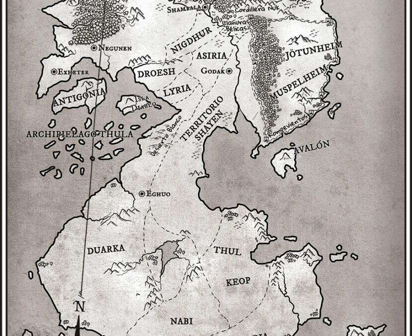 Mapa para La Redención de Agartha