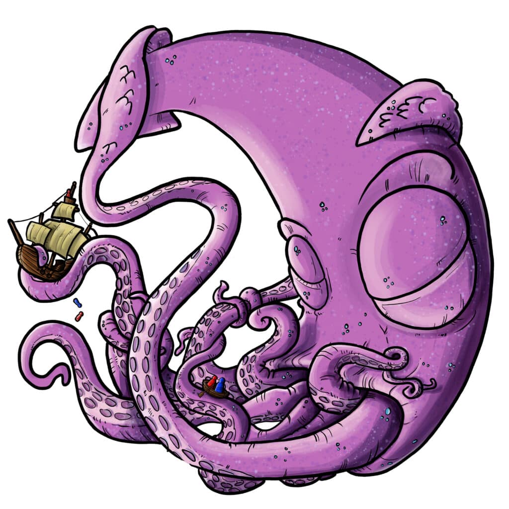 baby Kraken | Pablo Uria Ilustrador Infantil