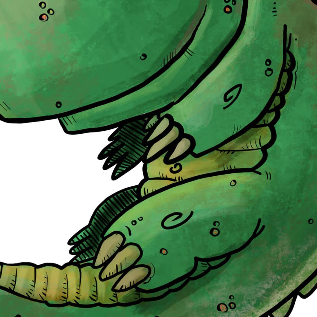 pequeno dragon detalle2 Pablouria: Ilustrador editorial