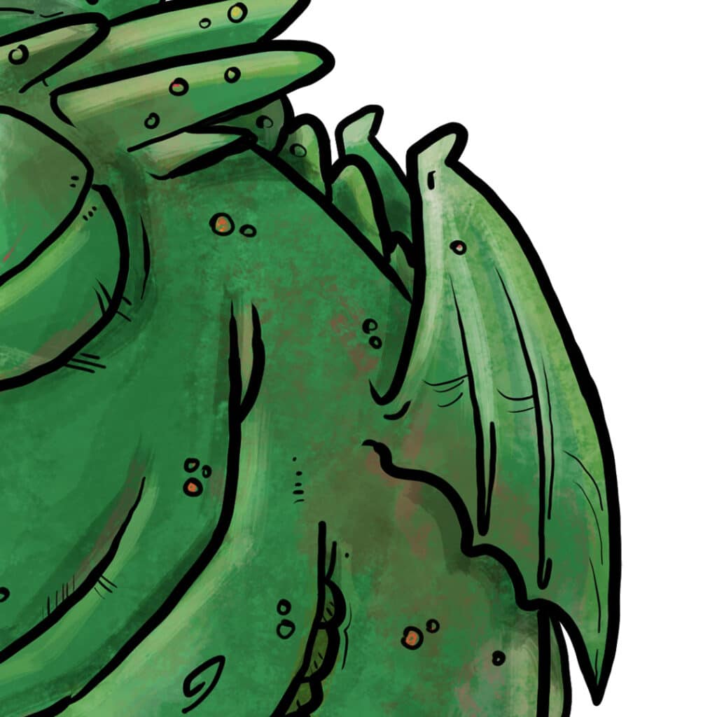 pequeno dragon detalle4 Pablouria: Ilustrador editorial