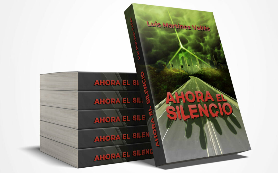 Ilustración de cubierta Ahora el silencio. Novela de Luis Martínez Vallés