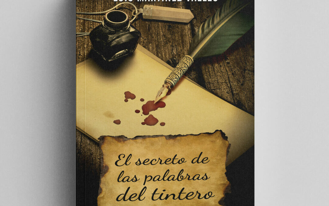 El secreto de las palabras del tintero. Ilustración de cubierta de libro