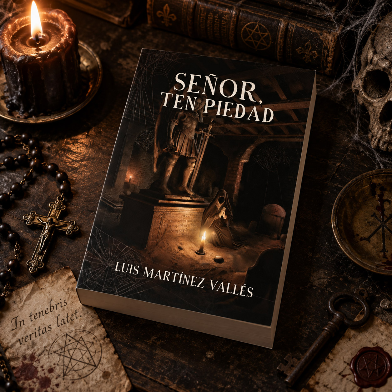 Ilustración editorial para Señor ten piedad - Luis Martinez Valles - Pablo Uria
