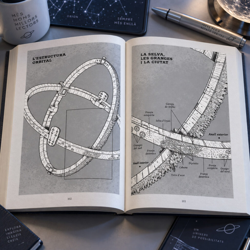 Ilustración de mapa para La ciutat del Cel. Porcs