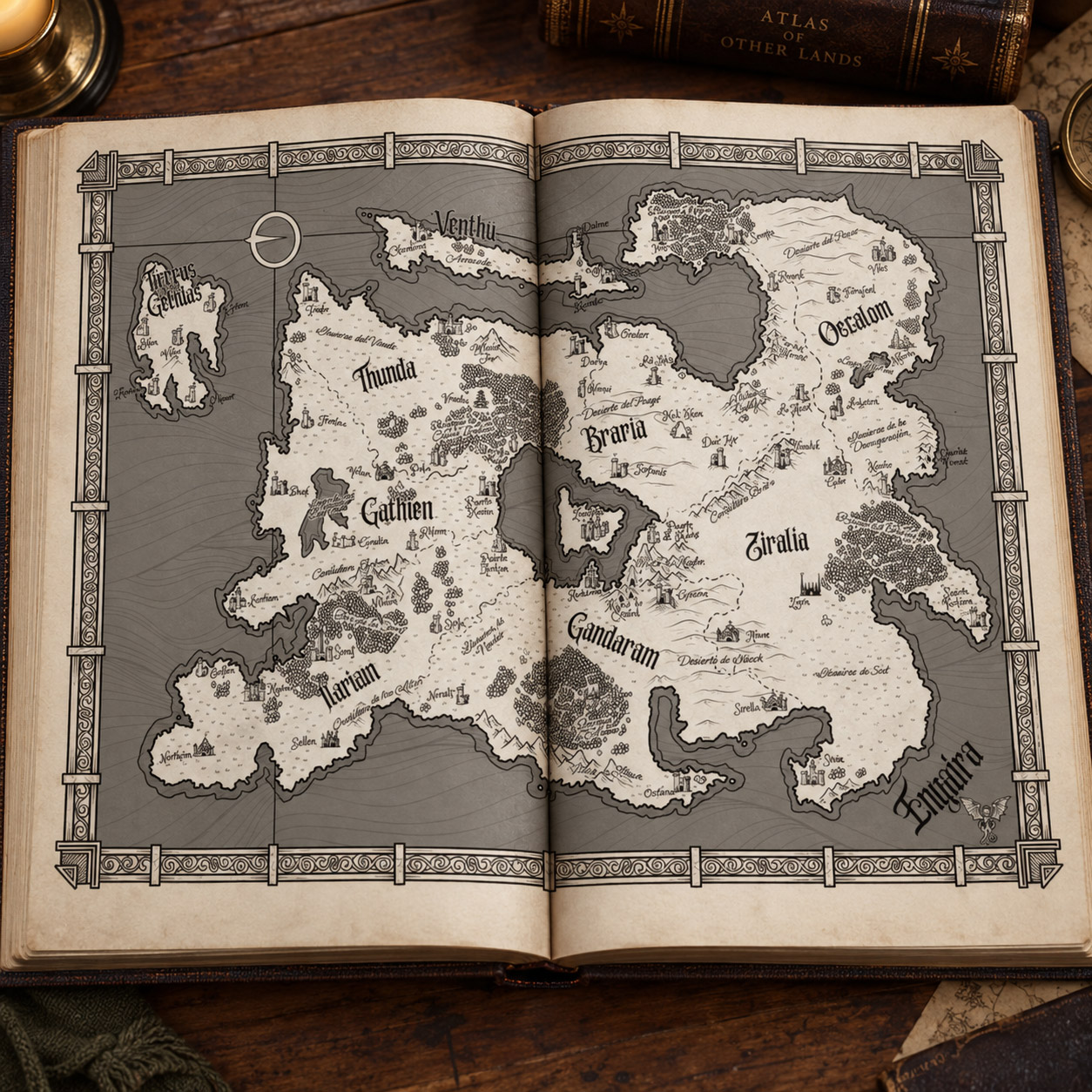 Ilustración de mapa para Nefilim