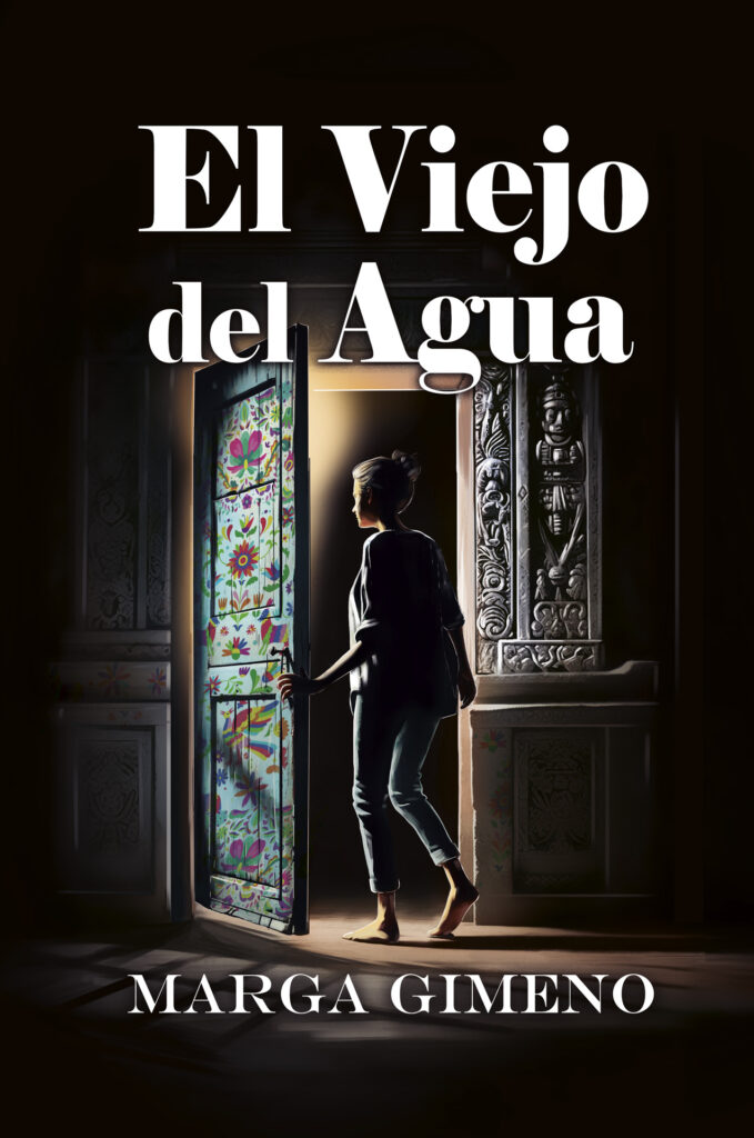 Ilustración de cubierta El viejo del Agua `por pablo uria ilustrador editorial