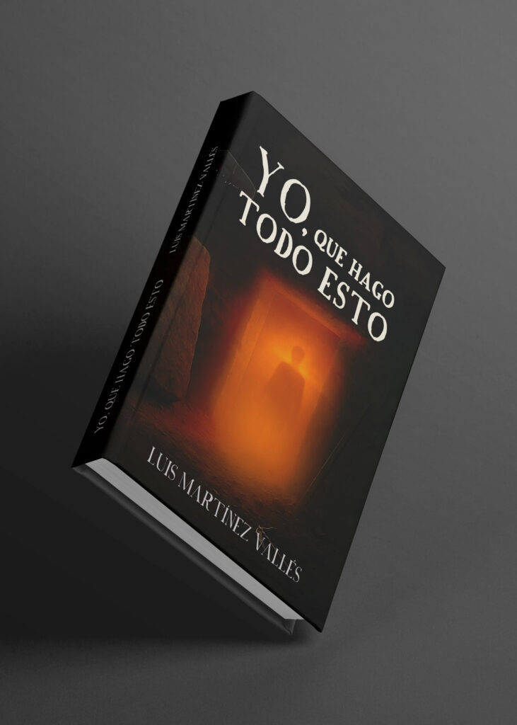 Ilustración cubierta novela Yo que hago todo esto. Una imagen poderosa, inquietante y cargada de simbolismo para Luis Martínez Vallés
