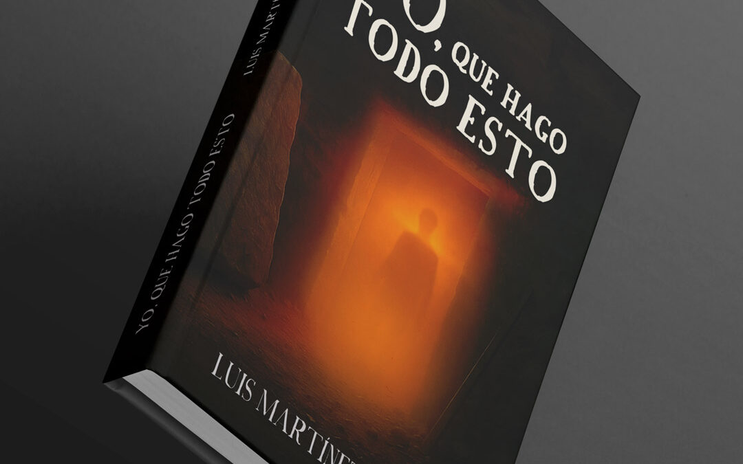 Ilustración cubierta novela Yo que hago todo esto.