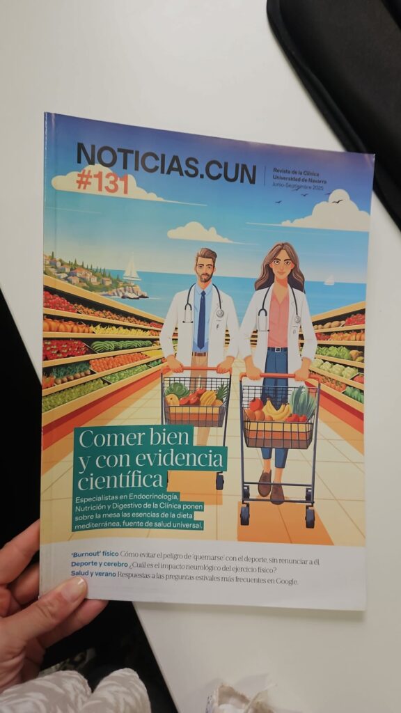 Ilustraciones para la Noticias.CUN: Comer bien y con la evidencia científica