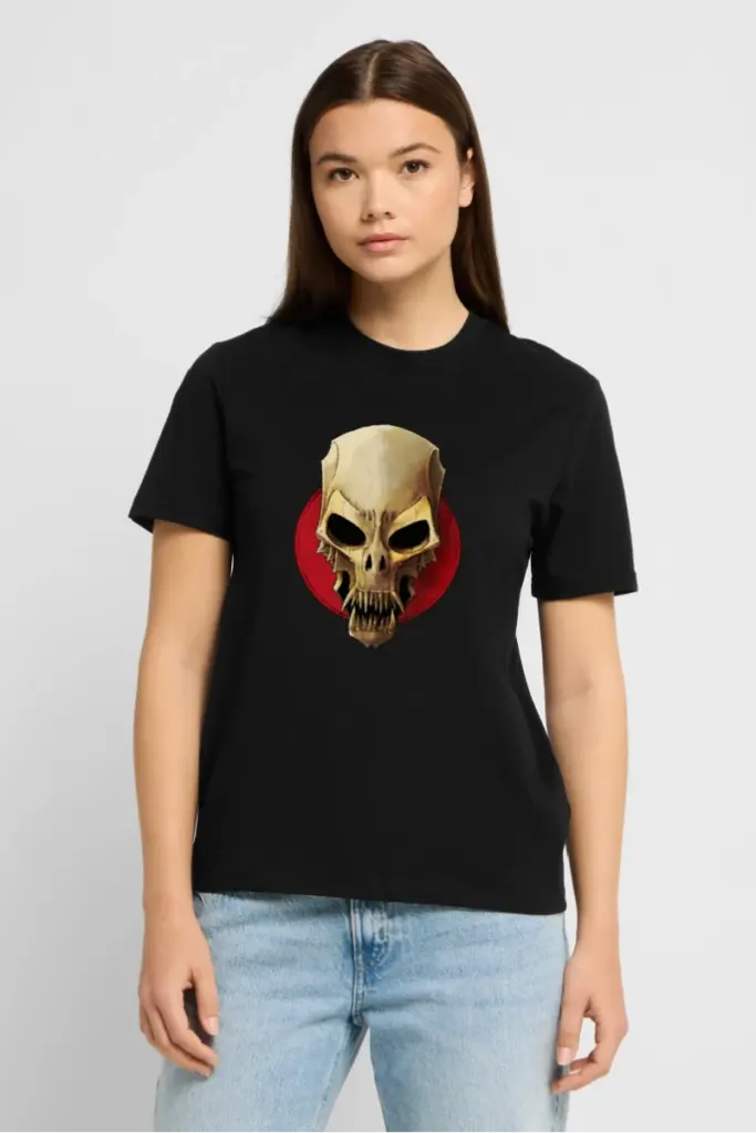 Ilustracion de calavera de vampiro para camisetas de terror Pablo Uria Ilustrador 4 Pablo Uria Ilustrador editorial