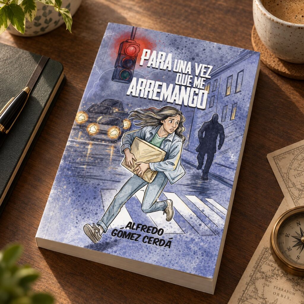 Cubierta e ilustración de Para una vez que me arremango, Editorial Everest, por Pablo Uría